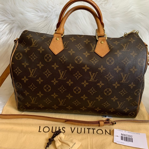 Louis Vuitton | Bags | Speedy Bandouliere 35 | Poshmark